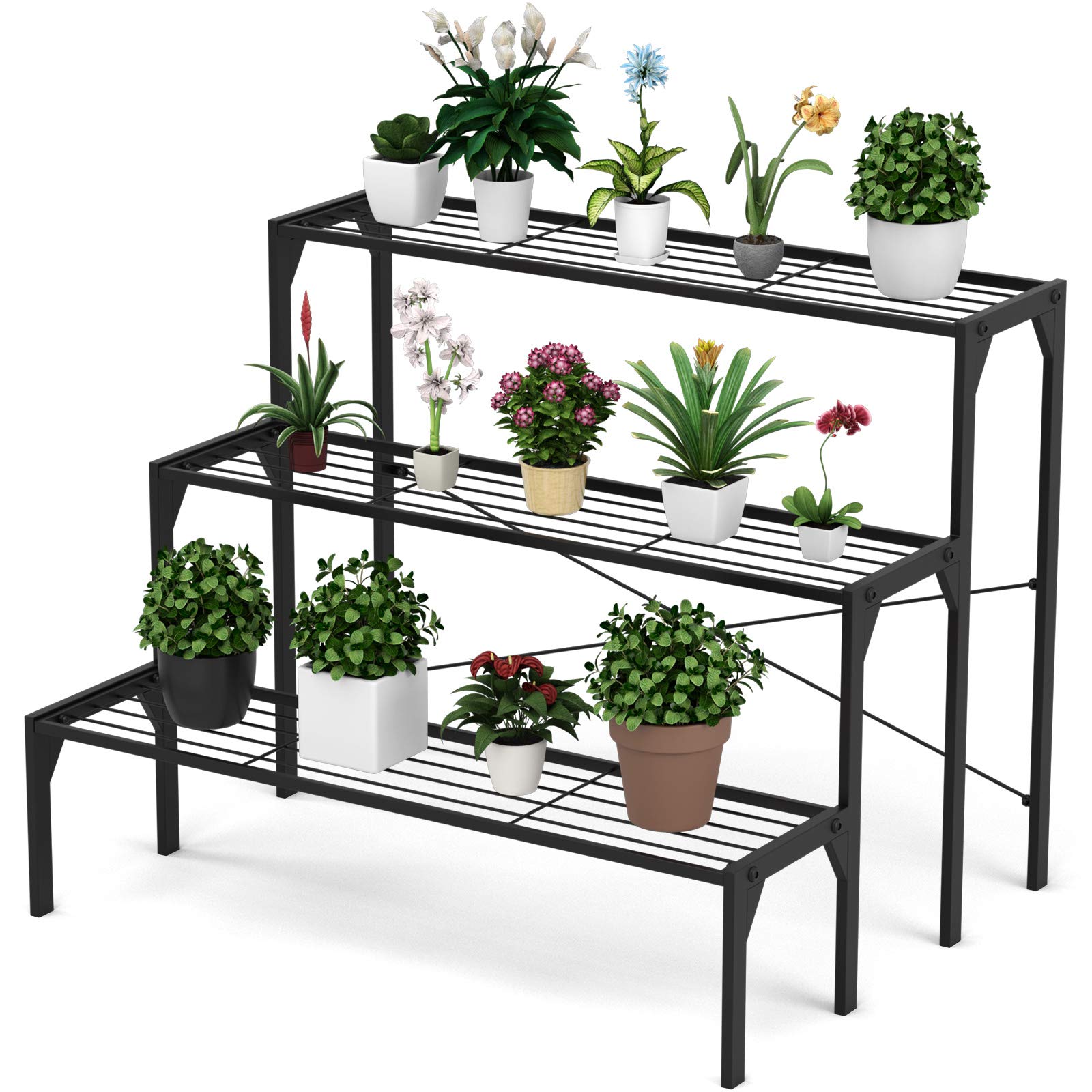 【NO.５】 IRON PLANTS RACK 3段 Amazon.com : Giltzhome 68